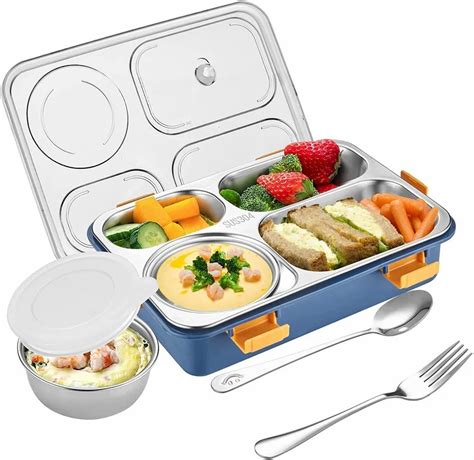 bento box lunch box stainless steel|leakproof stainless steel bento box.